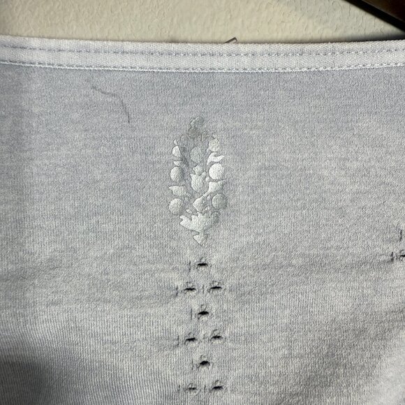 FP Movement Free People Good Karma Long Sleeve Jumpsuit Women's M/L Ice Gray NWT - Picture 13 of 16